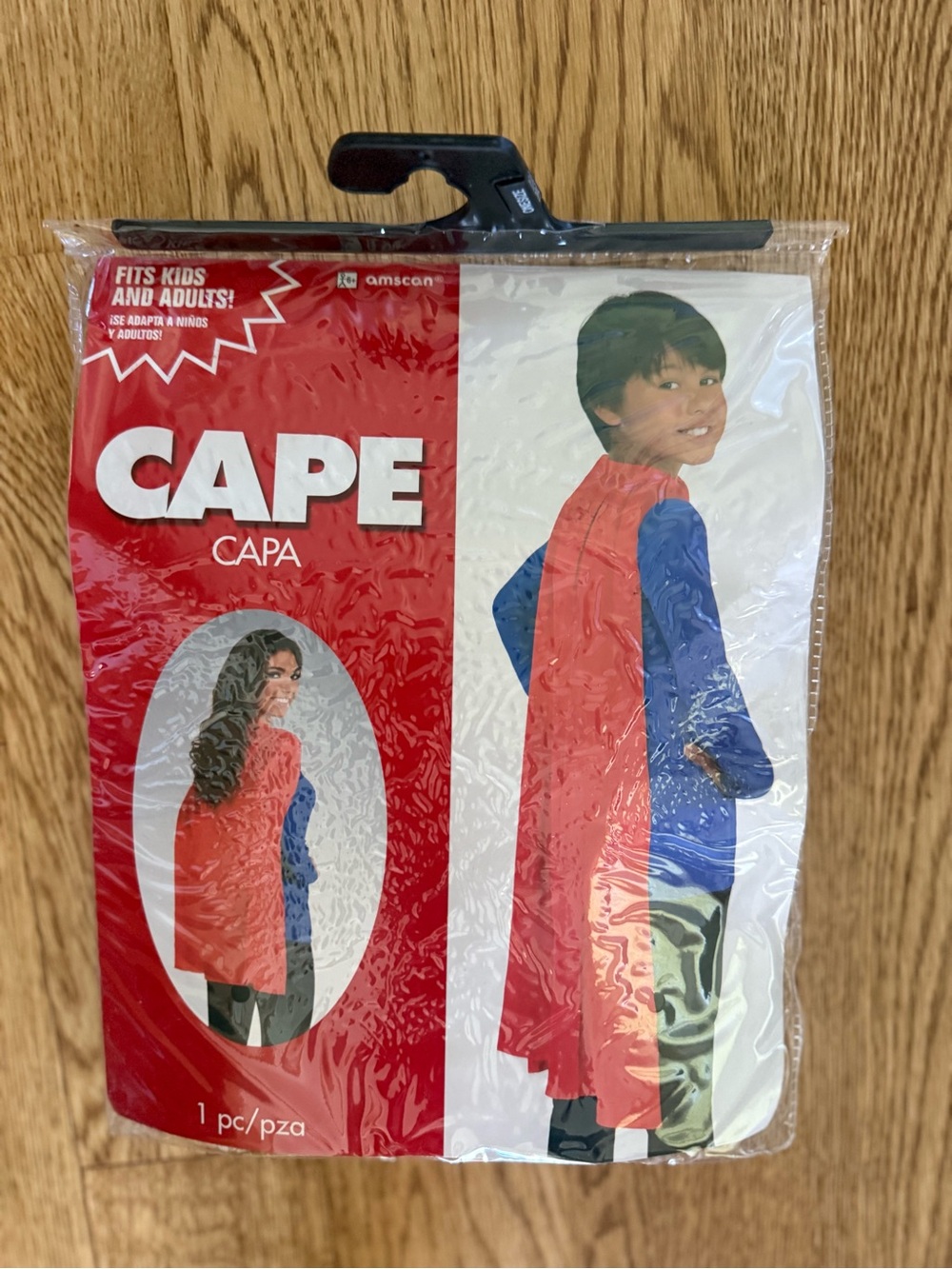 Amscan Red Kids Cape - Classic Superhero Style